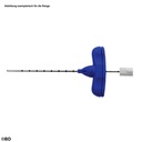 Jamshidi Evolve Nadel steril 8 G x 15 cm