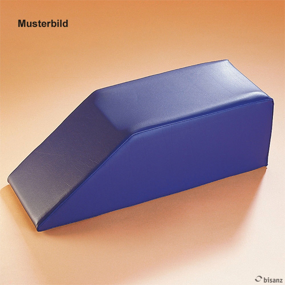 Beinhochlagerungskeil einfach royalblau Phthalatfrei, 72 x 22 x 20 cm