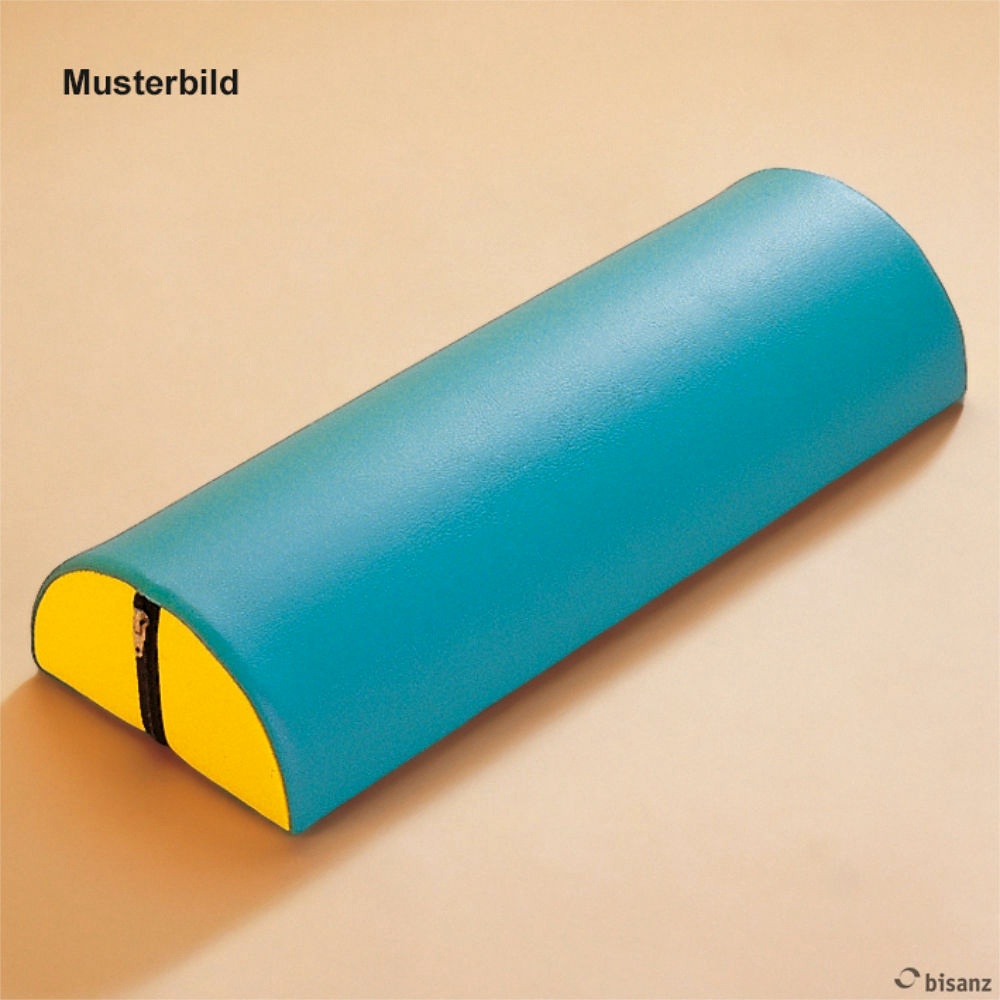 Hartschaum-Halbrolle weiß, phthalatfrei 40 x 15 x 7,5 cm, mit Reißverschluss