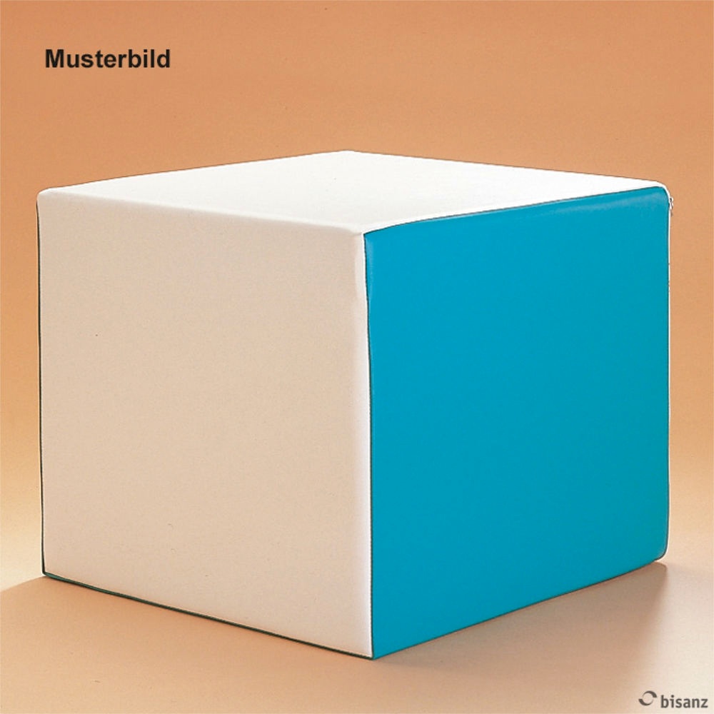 Stufenbettwürfel weiß, phthalatfrei 50 x 40 x 30 cm