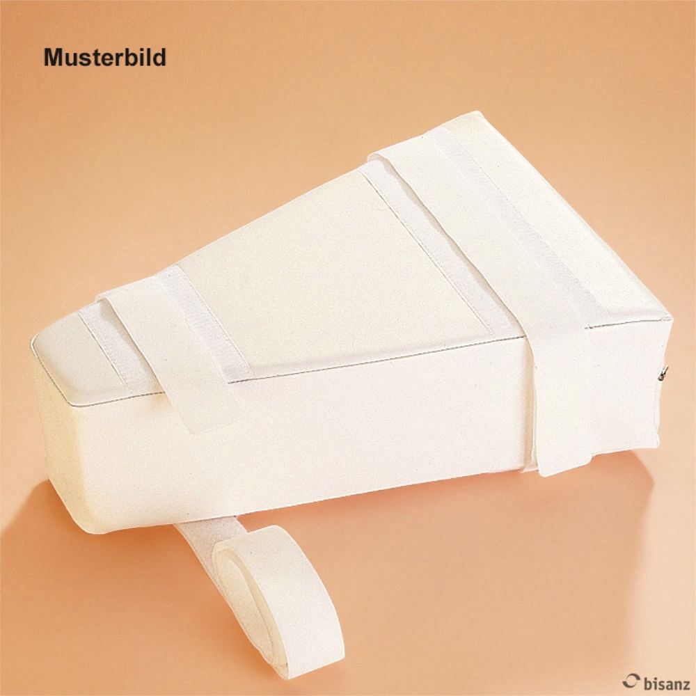 [BIS 570004KL] Spreizkeil mit Fixierung weiß Phthalatfrei, 30 x 25/8 x 14 cm