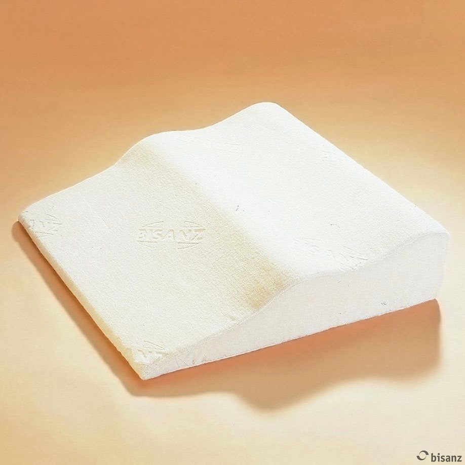 Anti-Kopfschmerzkissen 56 x 60 x 10 cm, mit Frotteebezug weiß