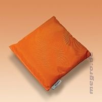 [BIS 640910.03] Kirschkernkissen mit Nylonbezug orange 20 x 20 cm