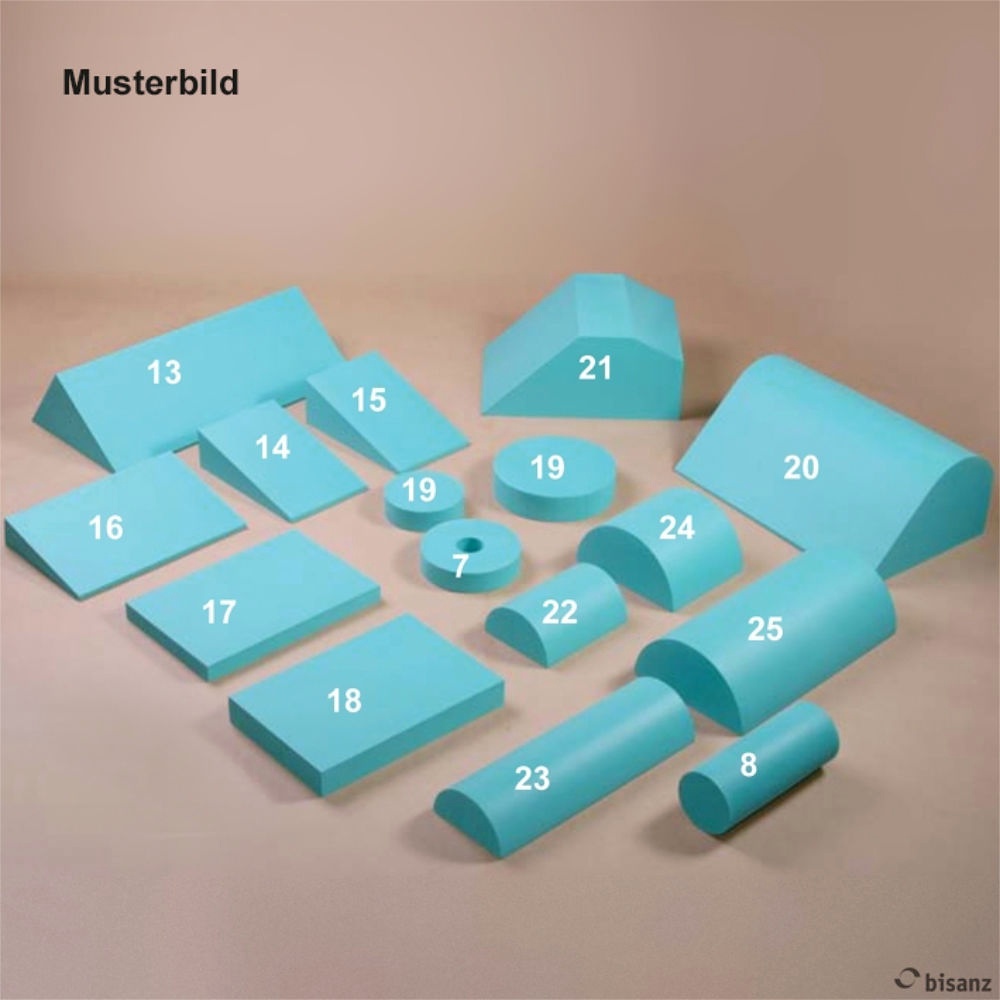 [BIS 680025PU.15] Röntgenhalbrolle Nr. 25, blau 36 x 22 x 11 cm