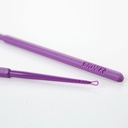 Einmal-Kunststoff-Ohrküretten Versa, violett (50 Stck.)
