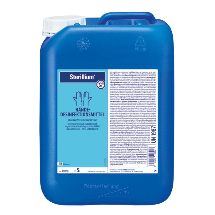 [BOD 006690] Sterillium 5 Ltr. Händedesinfektion