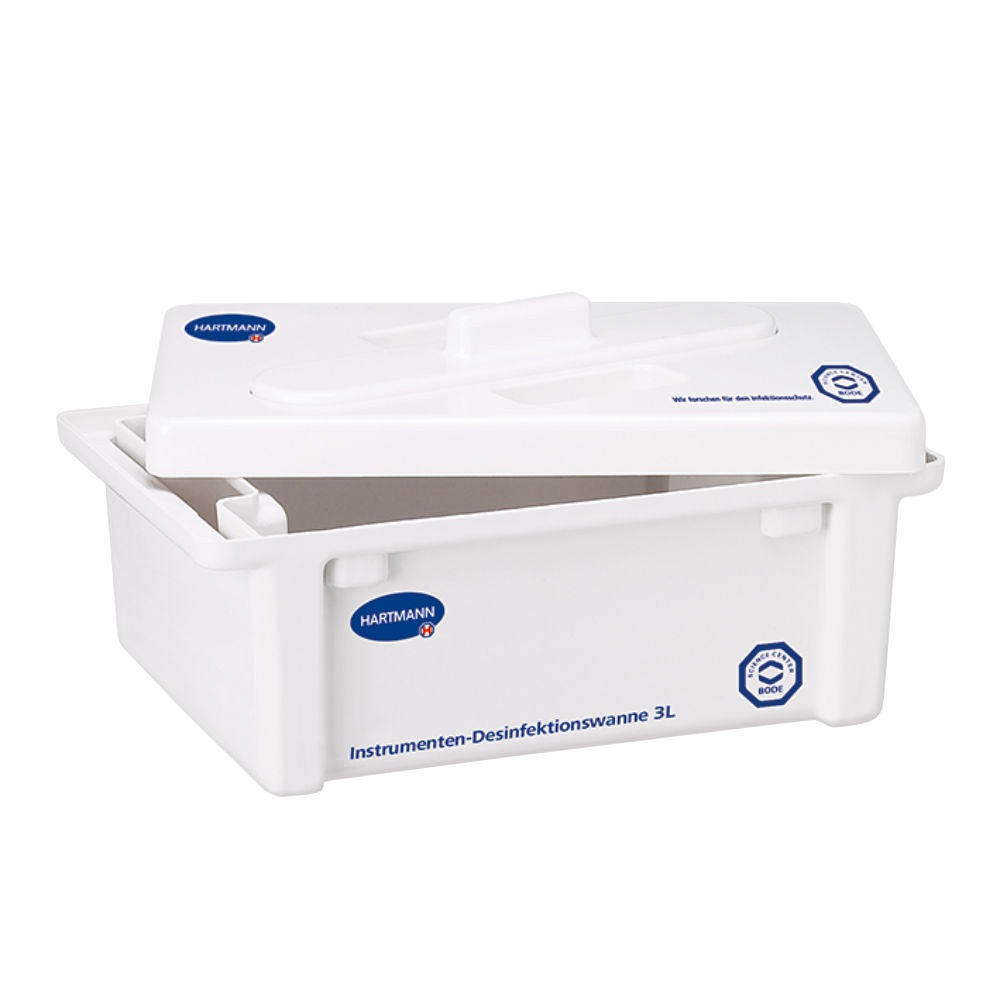 BODE Desinfektionswanne 3 Ltr. Kpl. Mit Siebeinsatz und Deckel