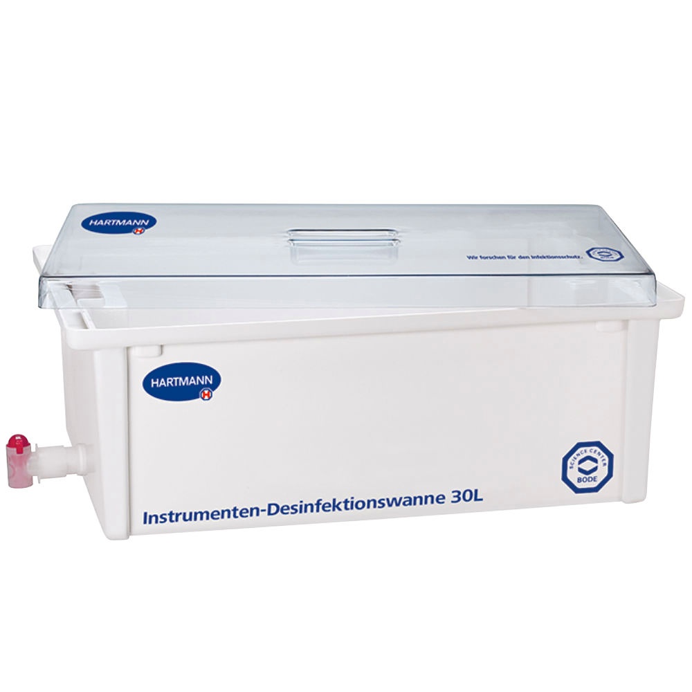 [BOD 882970] BODE Desinfektionswanne 30 Ltr. Kpl. Mit Siebeinsatz und Deckel