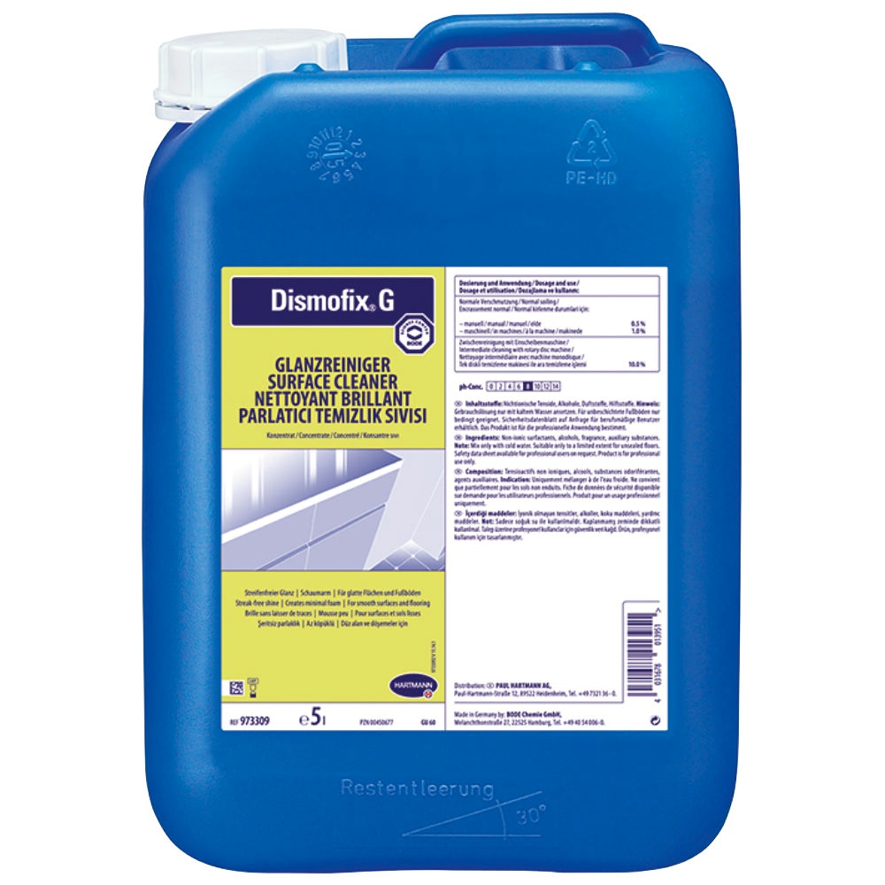 Dismofix G 5 Ltr. Glanzreiniger