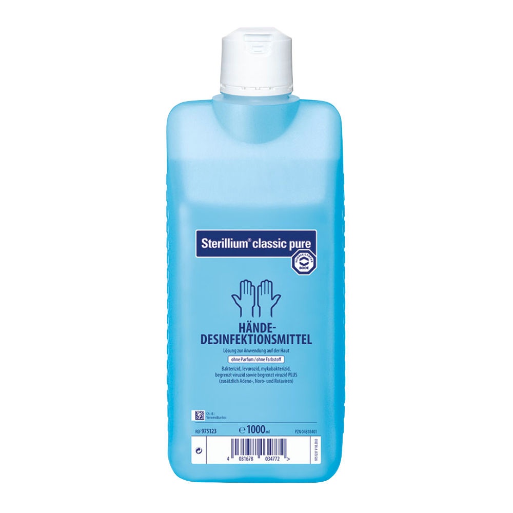 [BOD 975123] Sterillium classic pure 1 Ltr. Händedesinfektion