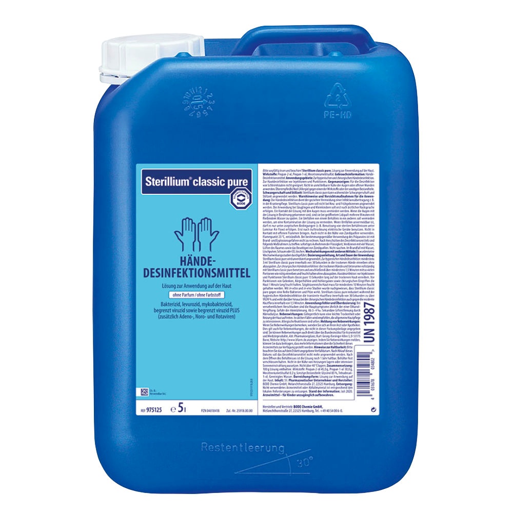 Sterillium classic pure 5 Ltr. Händedesinfektion