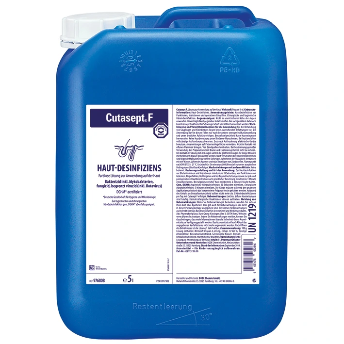 [BOD 976808] Cutasept F 5 Ltr. Hautantiseptikum