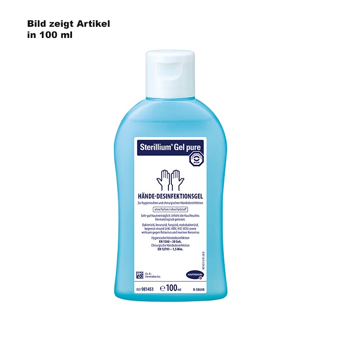 [BOD 981451] Sterillium Gel pure 100 ml Händedesinfektion