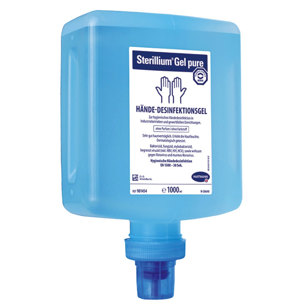 [BOD 981454] Sterillium Gel pure CleanSafe 1000 ml Händedesinfektion