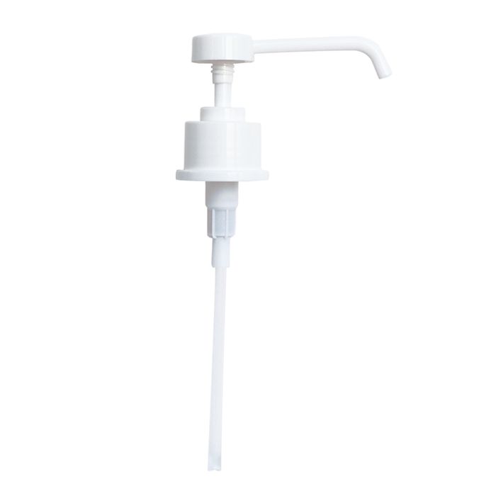 Einmalpumpe mit langem Auslauf für BODE €spender Safety plus 350/500 ml