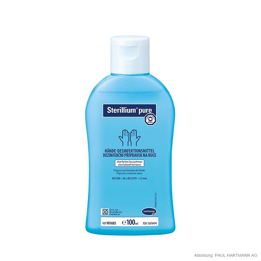 Sterillium pure 100 ml Händedesinfektion