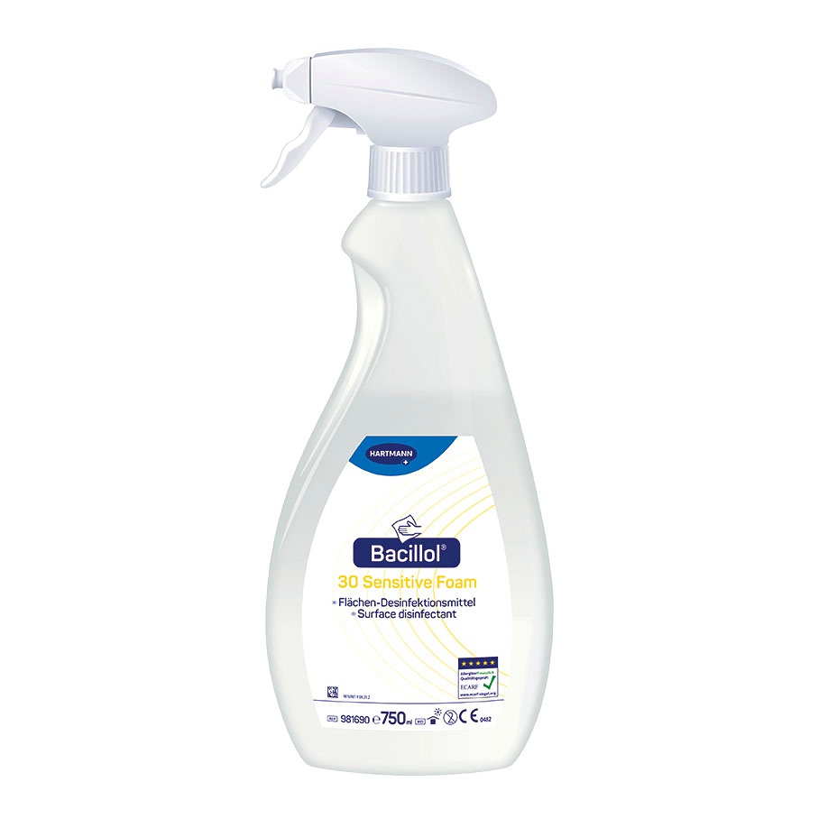 Bacillol 30 Sensitive Foam 750 ml Flächenschnelldesinfektion