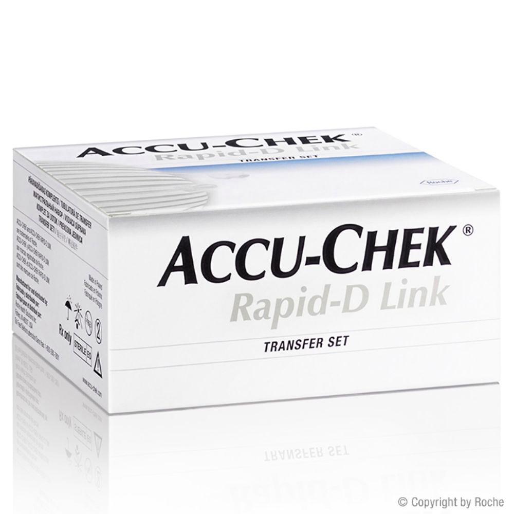 Accu-Chek Rapid-D Link Transfer Set 70 cm Schlauch (10 Set)