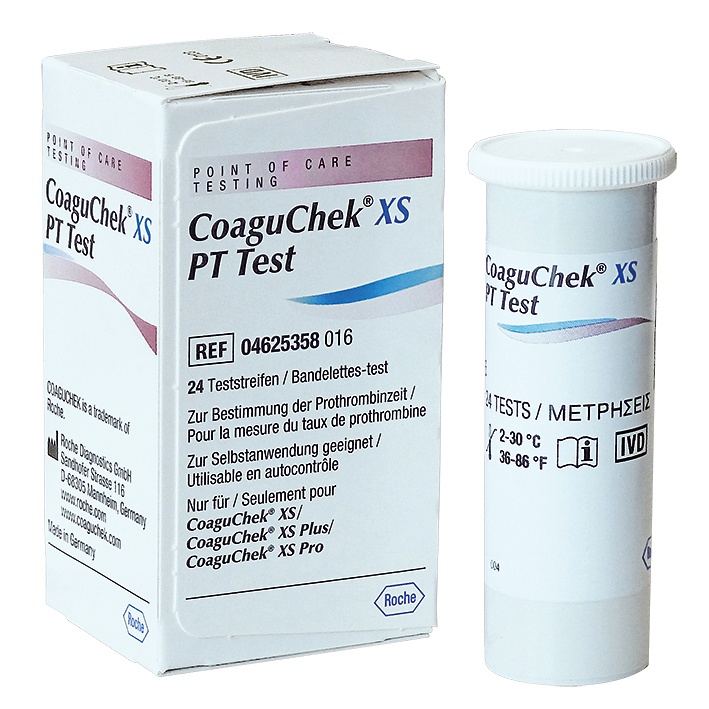 [BOE 04625358016] CoaguChek XS PT Test (24 T.) - ohne PZN