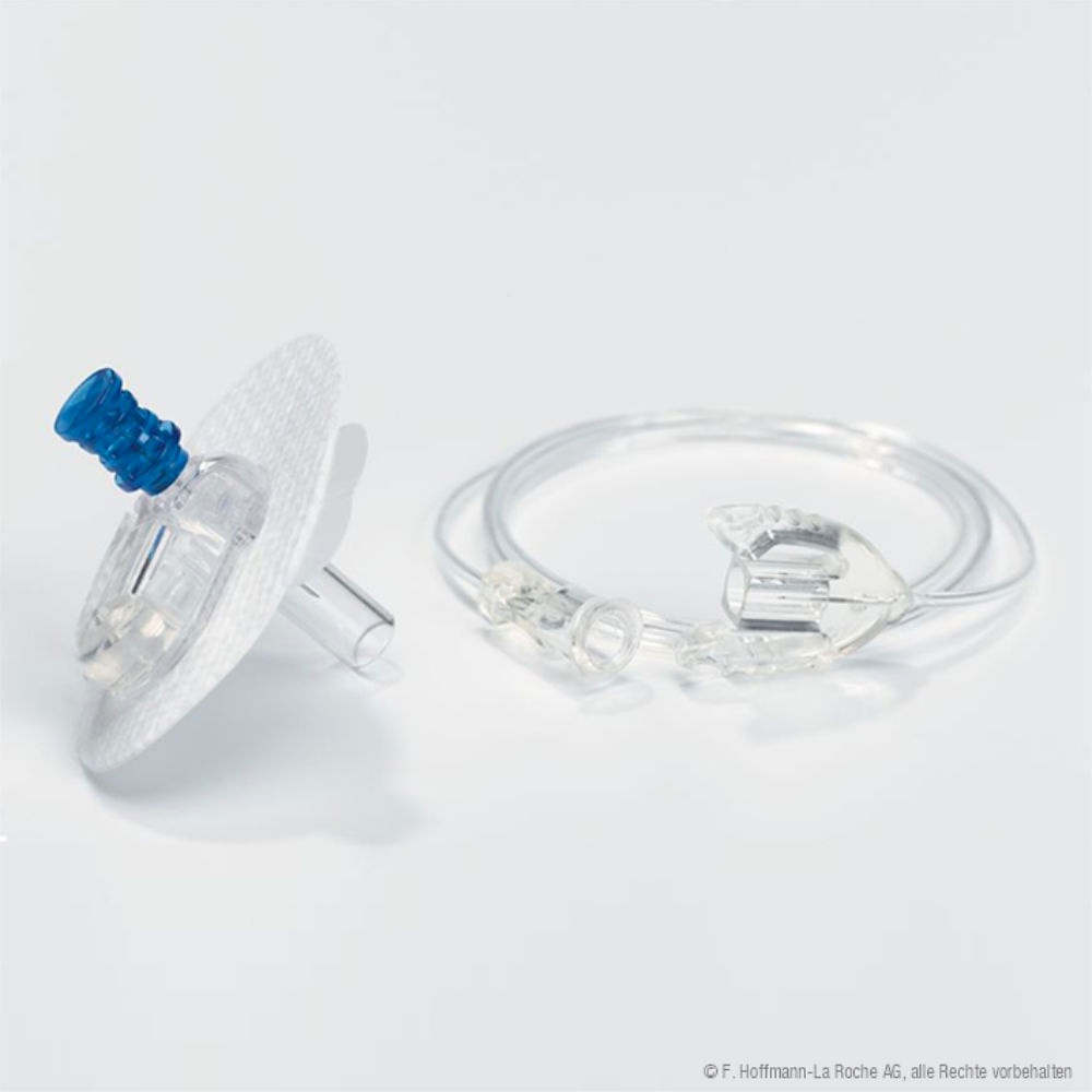 Accu-Chek FlexLink Infusionsset: 6 mm Kanüle, 60 cm Schlauch (10 Set)