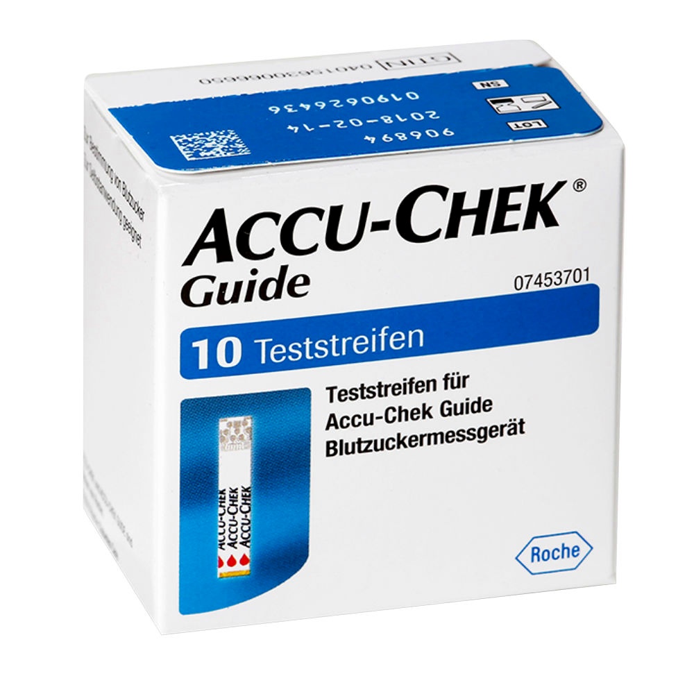 Accu-Chek Guide Blutzuckerteststreifen (10 T.)