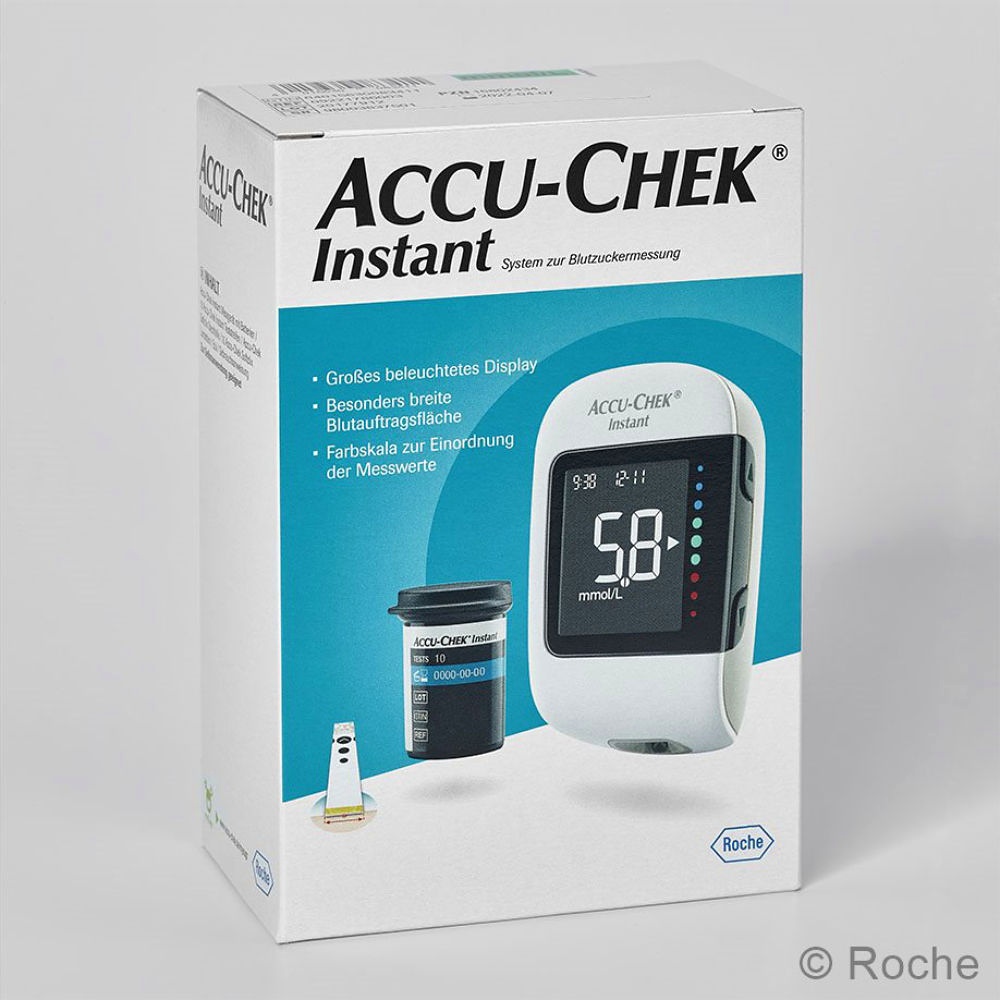 Accu-Chek Instant Set mmol/l Blutzuckermessgerät