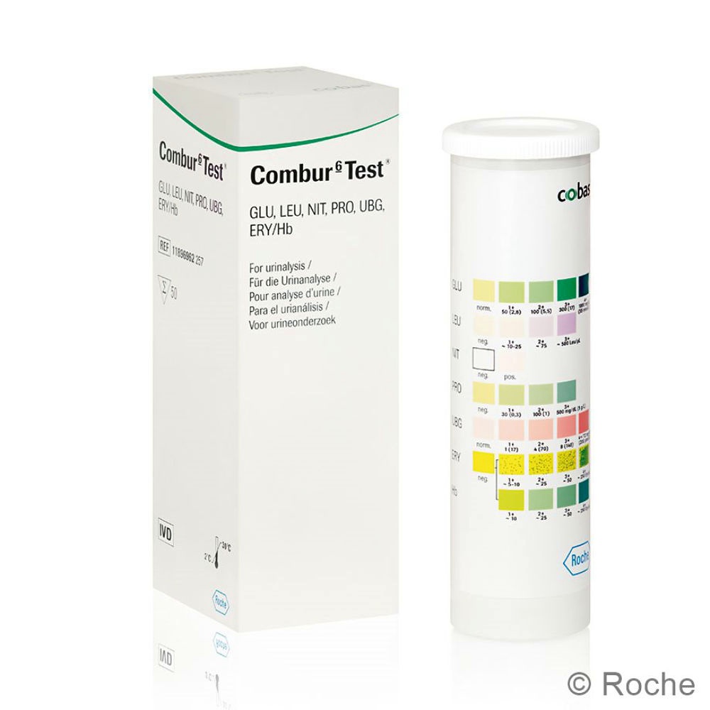[BOE 11896962257] Combur-6-Test Harnteststreifen (50 T.)