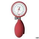 Boso clinicus I Blutdruckmessgerät rot Einschlauch m. Klettenmanschette, Ø 60mm