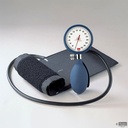 Boso clinicus I Blutdruckmessgerät blau Einschlauch m. Klettenmanschette, Ø 60mm