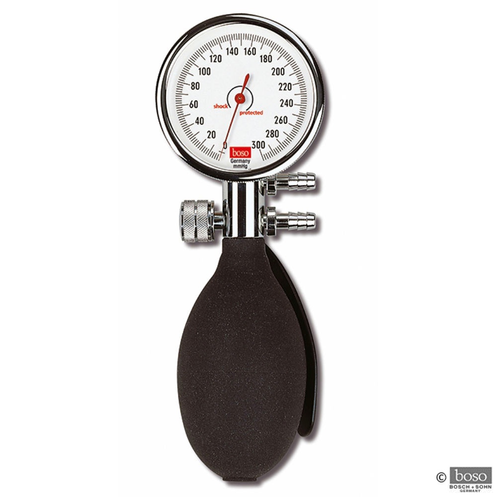Boso roid II Blutdruckmessgerät Ø 48 mm Mit Klettenmanschette, Doppelschlauch