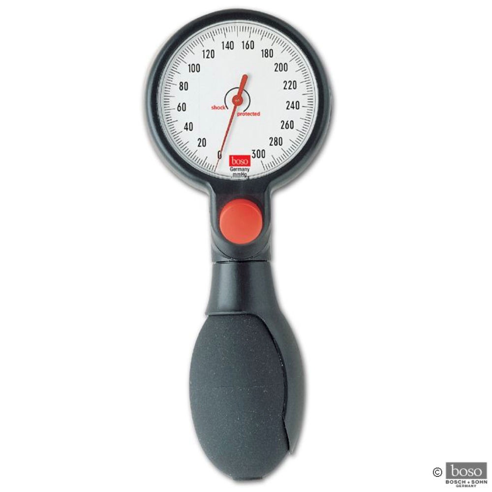 [BOS 0451000] Manometer allein für boso profitest Blutdruckmessgerät Ø 60 mm, Einschlauch
