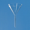 Trichter, kurzer Stiel, Boro 3.3 50 mm lang