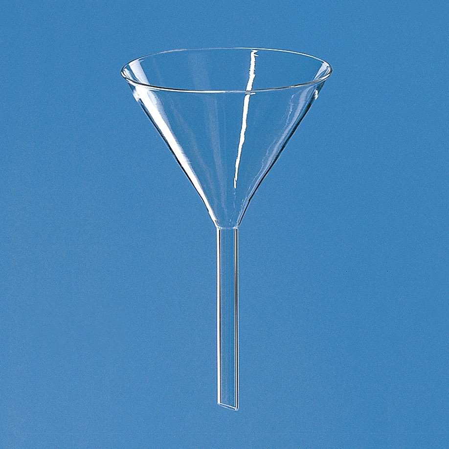 Trichter, kurzer Stiel, Boro 3.3 80 mm lang