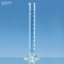 Messzylinder, hohe Form, BLAUBRAND Klasse A, Boro 3.3, 100 ml : 1 ml