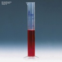 Messzylinder, hohe Form, PP 50 ml : 1 ml, blaue Graduierung