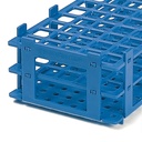 Reagenzglasgestell, PP Blau, für 55 Röhrchen bis Ø 18 mm