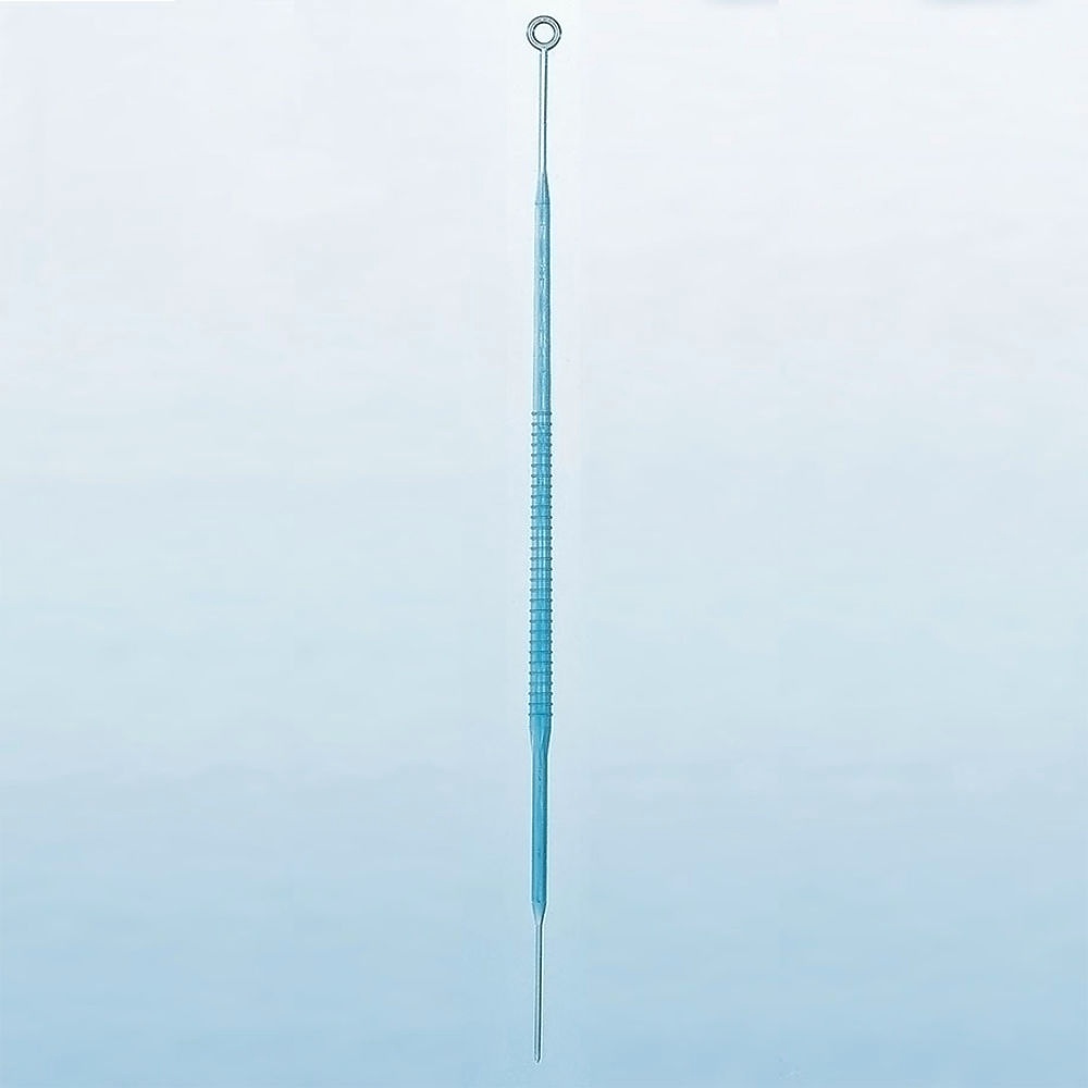 Impfschlinge mit Nadel und Schlinge PS, 10 µl, blau