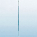 Impfschlinge mit Nadel und Schlinge PS, 10 µl, blau