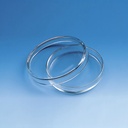 Petrischale,Natron-Kalk-Glas,ohne Nocken Mit Deckel-Ø 40 mm, Höhe Unterteil 12 mm