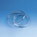 Petrischale,Natron-Kalk-Glas,ohne Nocken Mit Deckel-Ø 100 mm,Höhe Unterteil 15 mm