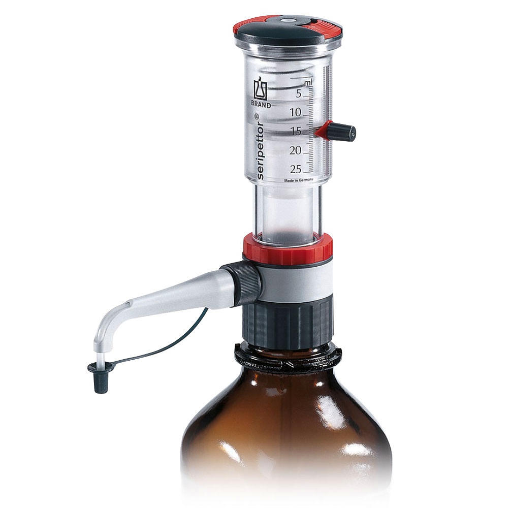 Seripettor Flaschenaufsatz-Dispenser 2,5 - 25 ml