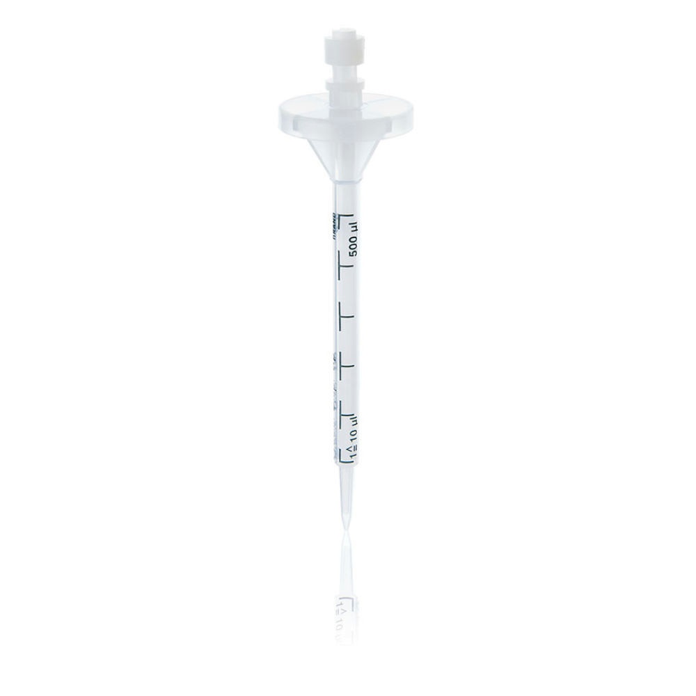 PD-Tips II, lose, unsteril 0,5 ml, Kolben PE-HD, Zylinder PP