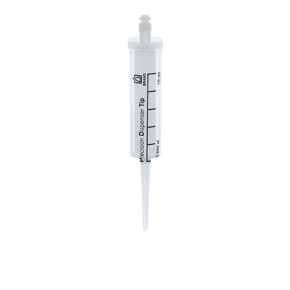 PD-Tips II, lose, unsteril 10,0 ml, Kolben PE-HD, Zylinder PP