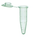 Einmal-Reaktionsgefäß, PP 1,5 ml, grün, mit Deckel