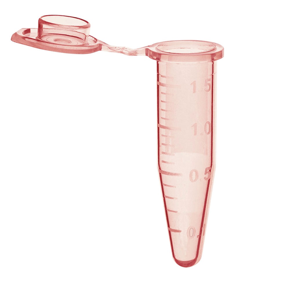 [BRA 780424] Einmal-Reaktionsgefäß, PP 1,5 ml, orange, mit Deckel