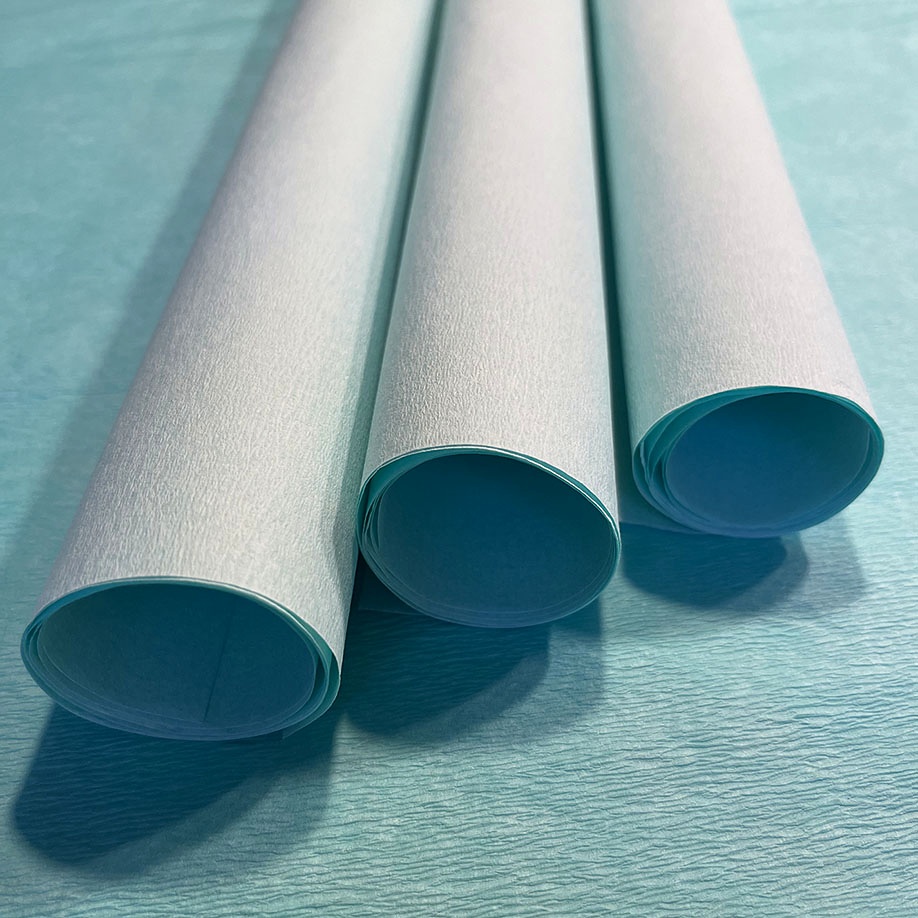 [BRM 68161088] Sterilisierpapier STERISHEET classic Gekreppt, grün 100 cm x 100 m
