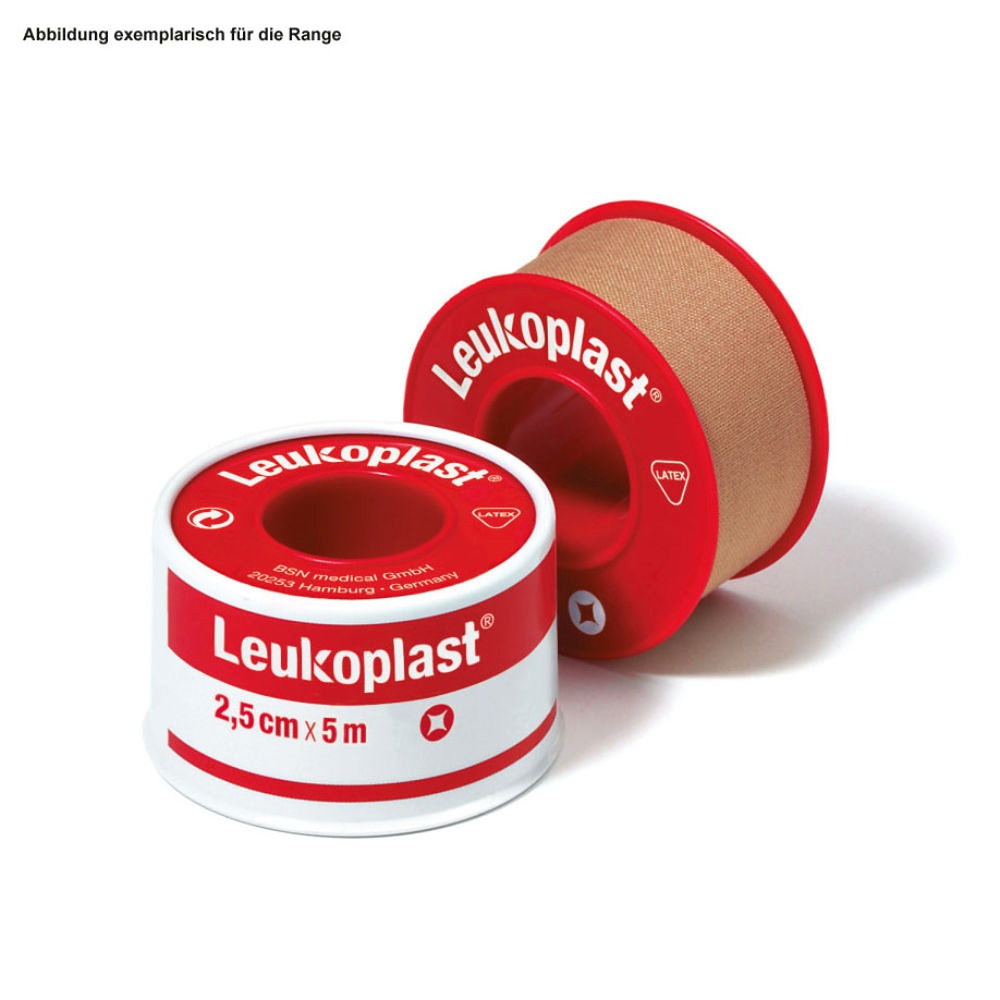 Leukoplast Rollenpflaster ohne Schutzring, 9,2 m x 1,25 cm, hautfarben