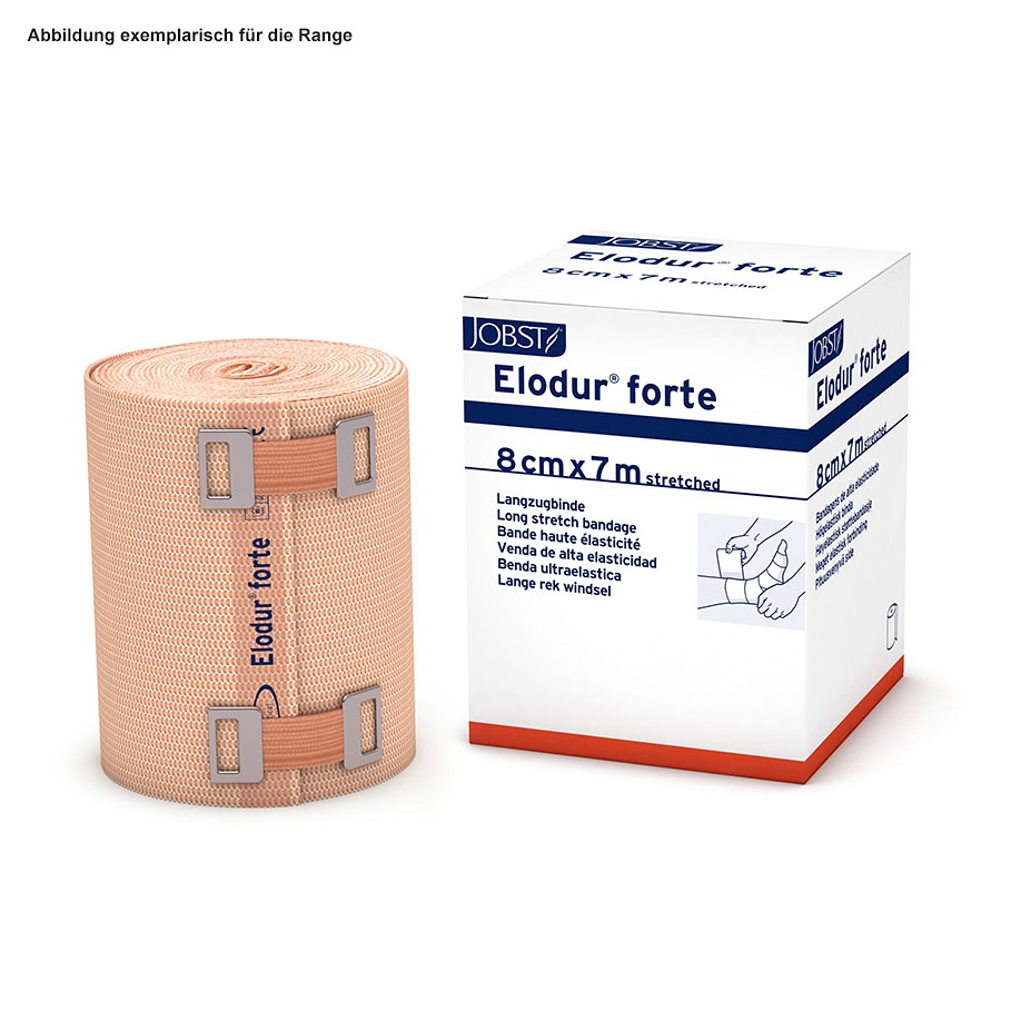 Elodur forte Stütz- und Entlastungsbinde, 7 m x 6 cm