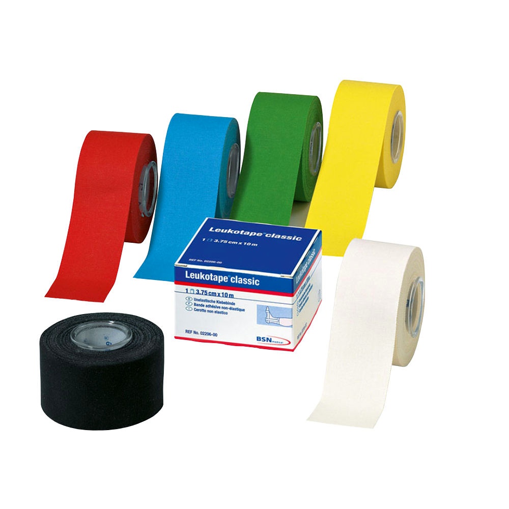 [BSN 0220600] Leukotape classic Klebebinde 10 m x 3,75 cm, weiß