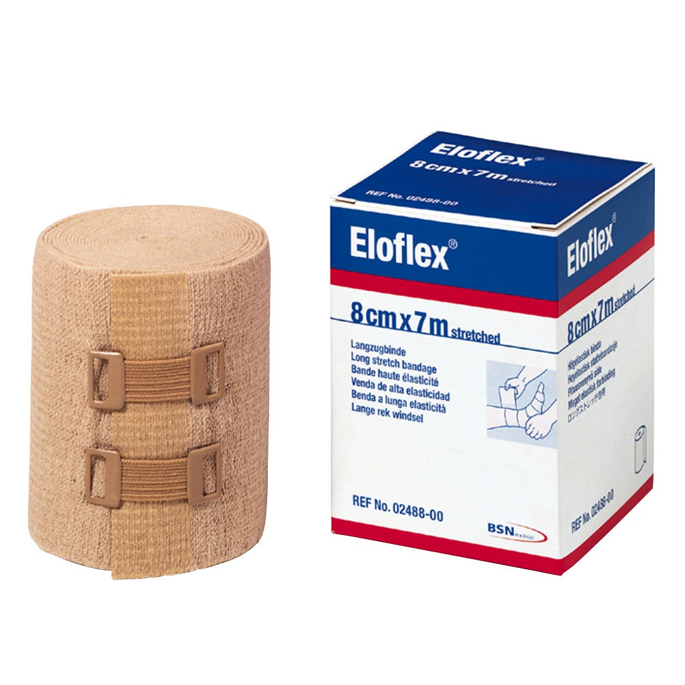 Eloflex Stütz- und Entlastungsbinde 7 m x 12 cm